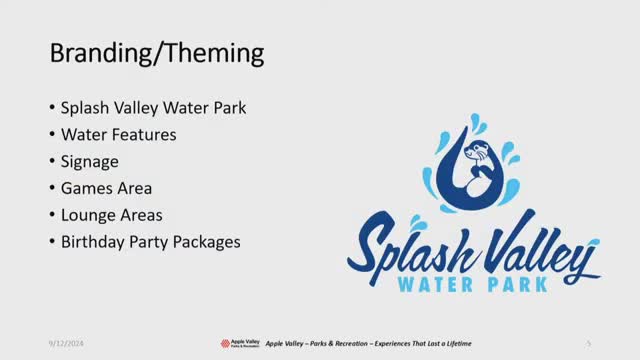 Aquatic Center to transform into Splash Valley Waterpark