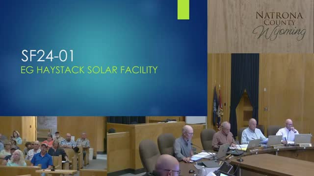 Natrona County considers massive solar energy project proposal