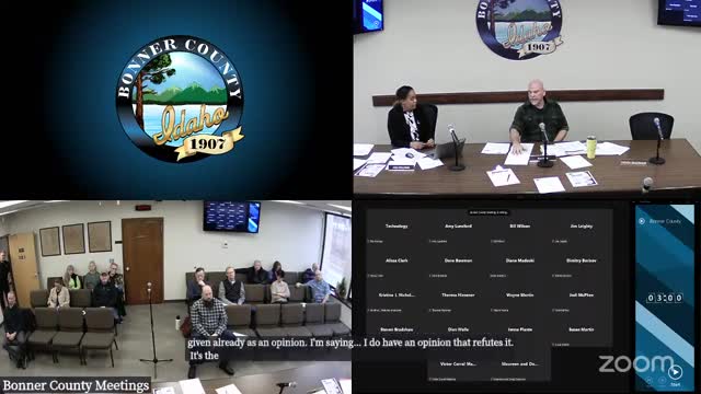Bonner County commissioners clash over resignation vote amid legal uncertainties