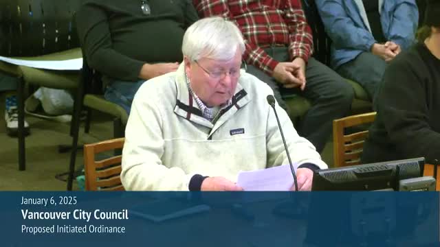 Vancouver residents clash over Save Our Streets initiative at city council meeting