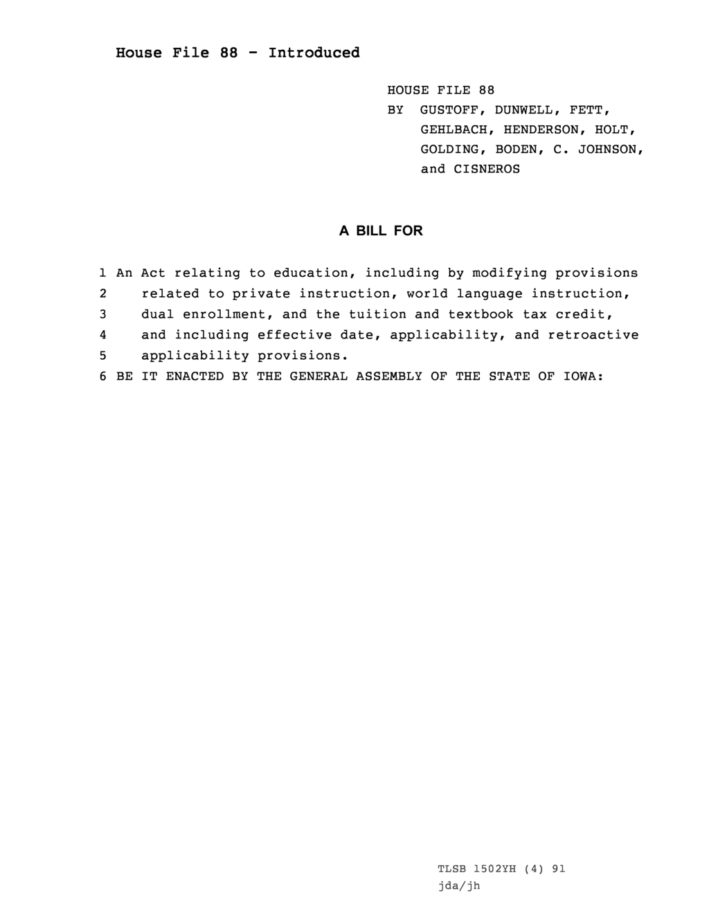 Iowa lawmakers enhance tuition tax credit for private education to 50 percent