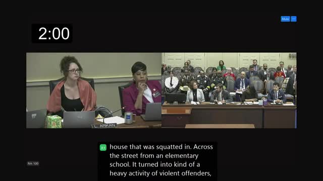 Maryland lawmakers discuss new legislation to address growing squatter crisis