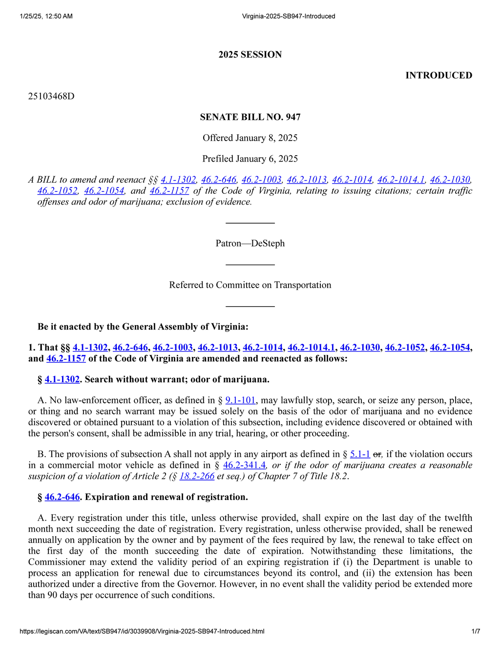 Virginia mandates safety light requirements for vehicles and trailers under new legislation