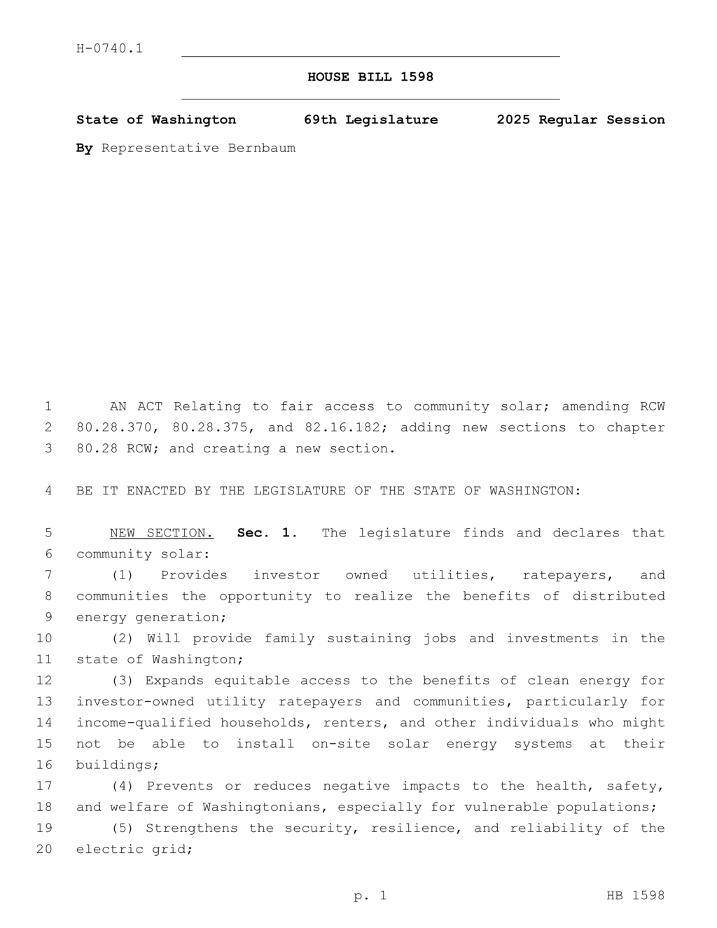 State amends community solar rules to enhance subscriber protection and low-income access
