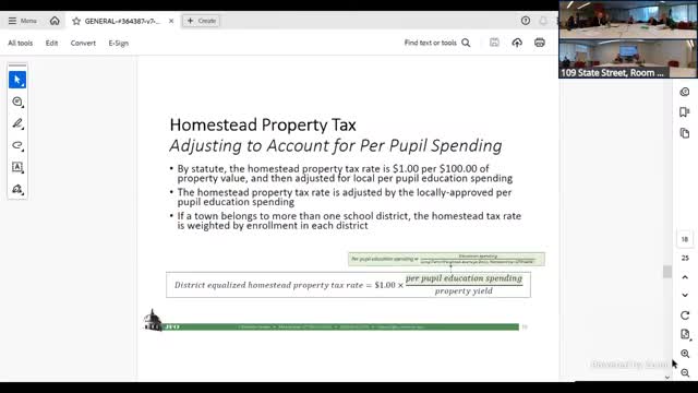 Vermont sets per pupil spending floor while waiving locally approved budget adjustments