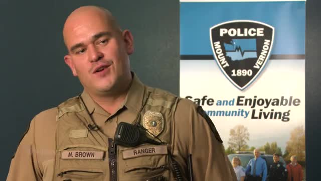 Miguel Brown becomes Mount Vernon's first municipal park ranger police officer