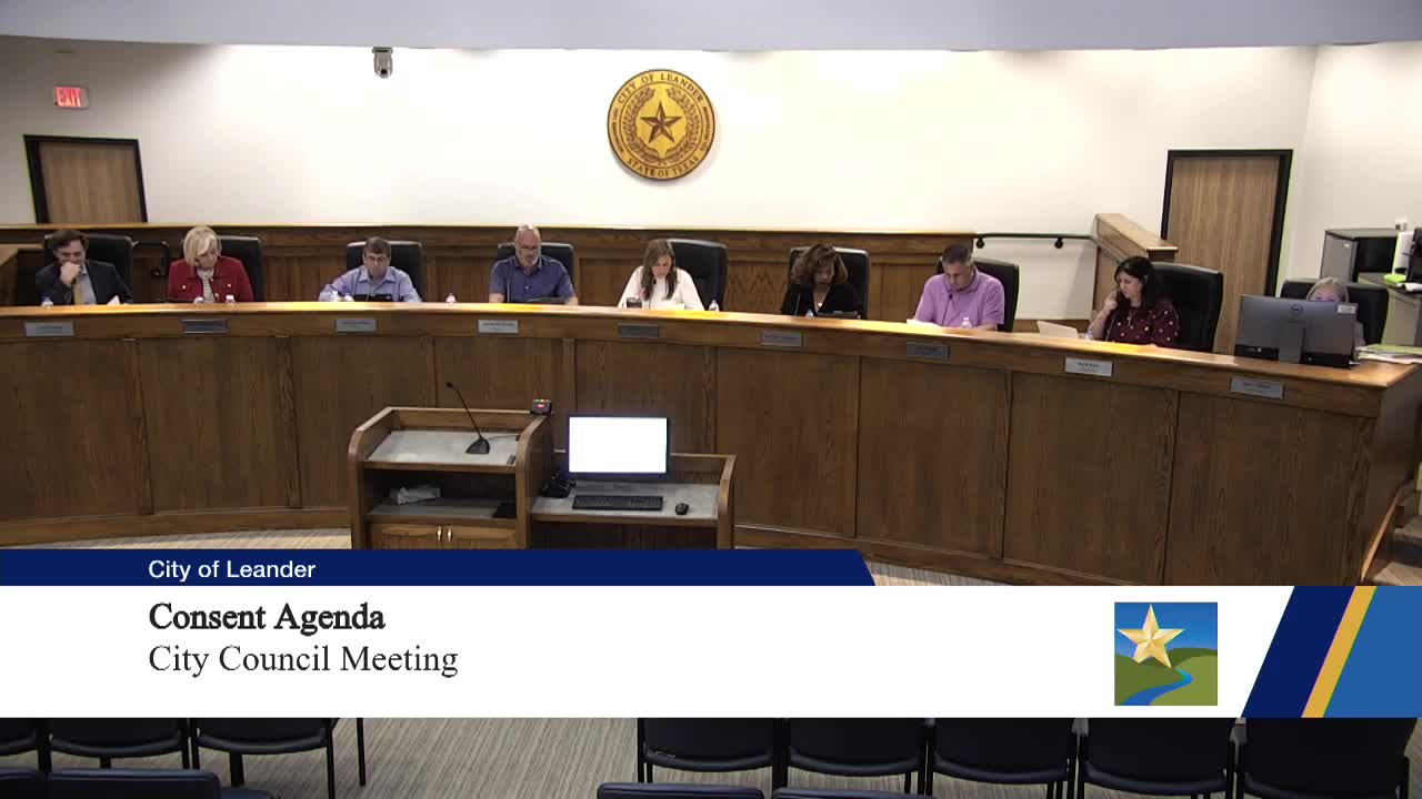 Leander Council reviews Oakwood Hills annexation and zoning changes amid water concerns
