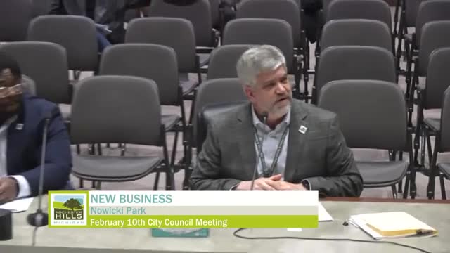 Rochester Hills City Council approves design contracts for Nowicki Park development
