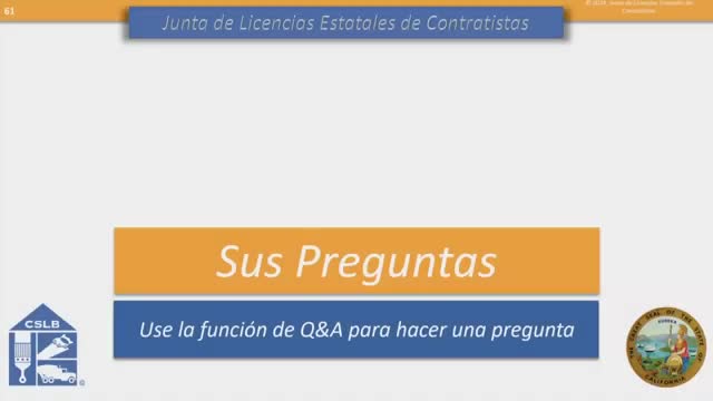 California licensing team outlines contractor application and examination process