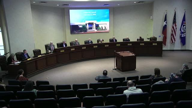 Euless City Council approves budget and infrastructure projects for upcoming years