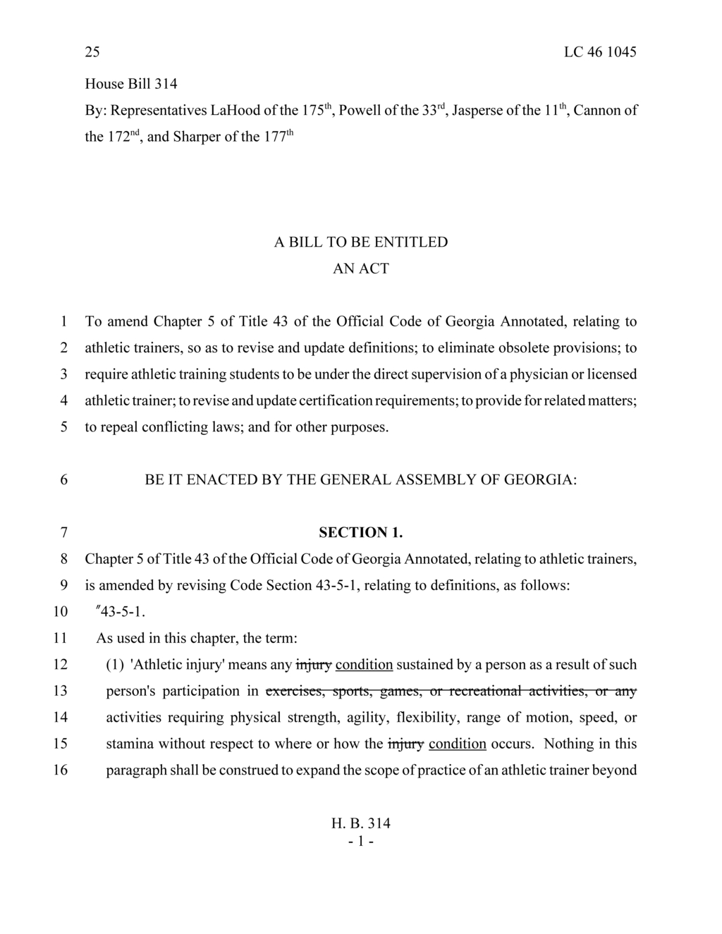 Board updates licensing requirements for athletic trainers in new code amendment