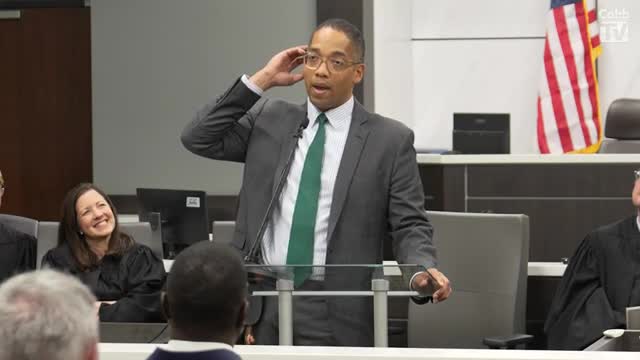 Judge Barnett celebrates appointment as Cobb County's first black male judge