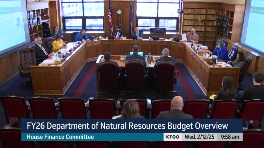 Alaska DNR outlines plans for resource development and economic diversification