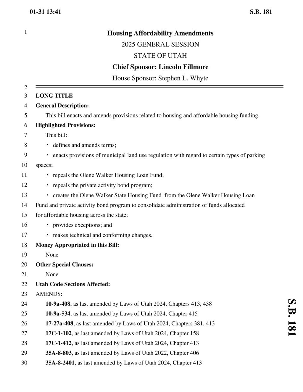 Utah enacts Rural Housing Fund to support moderate income housing projects