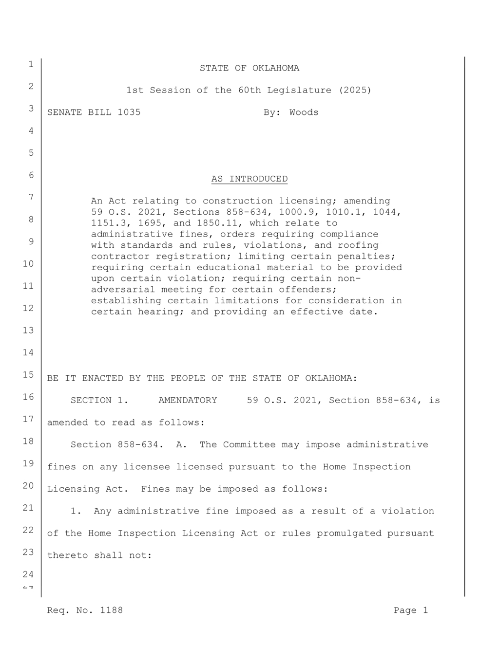 Construction Industries Board enforces stricter fine regulations for license violations