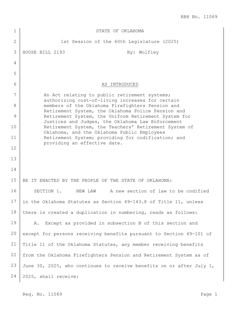 Oklahoma teachers’ retirement benefits to increase starting July 2025