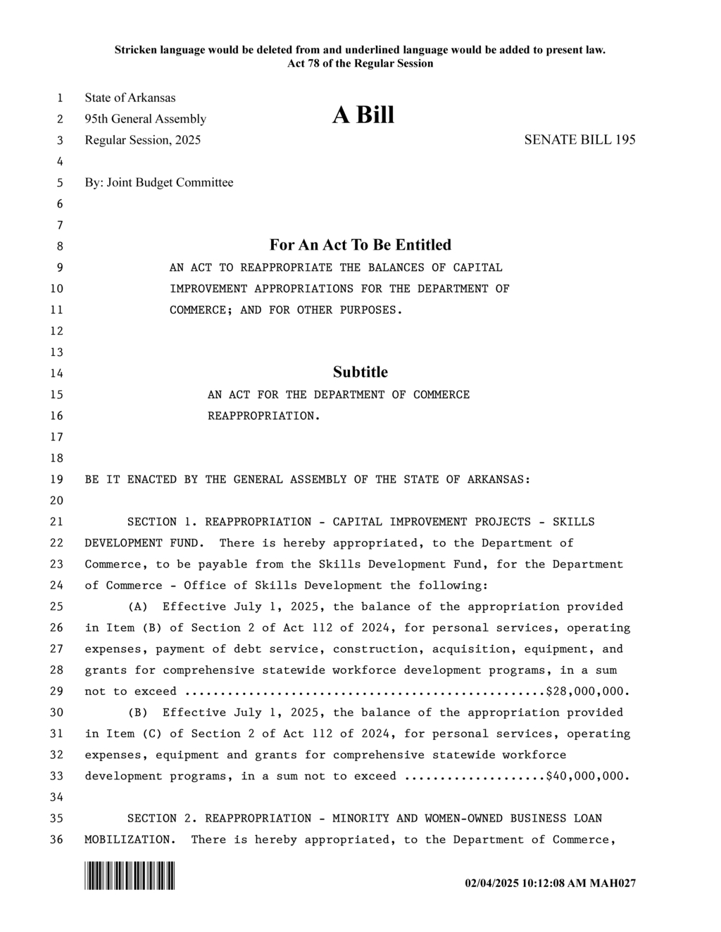 Arkansas allocates $3M for minority business development and public works projects