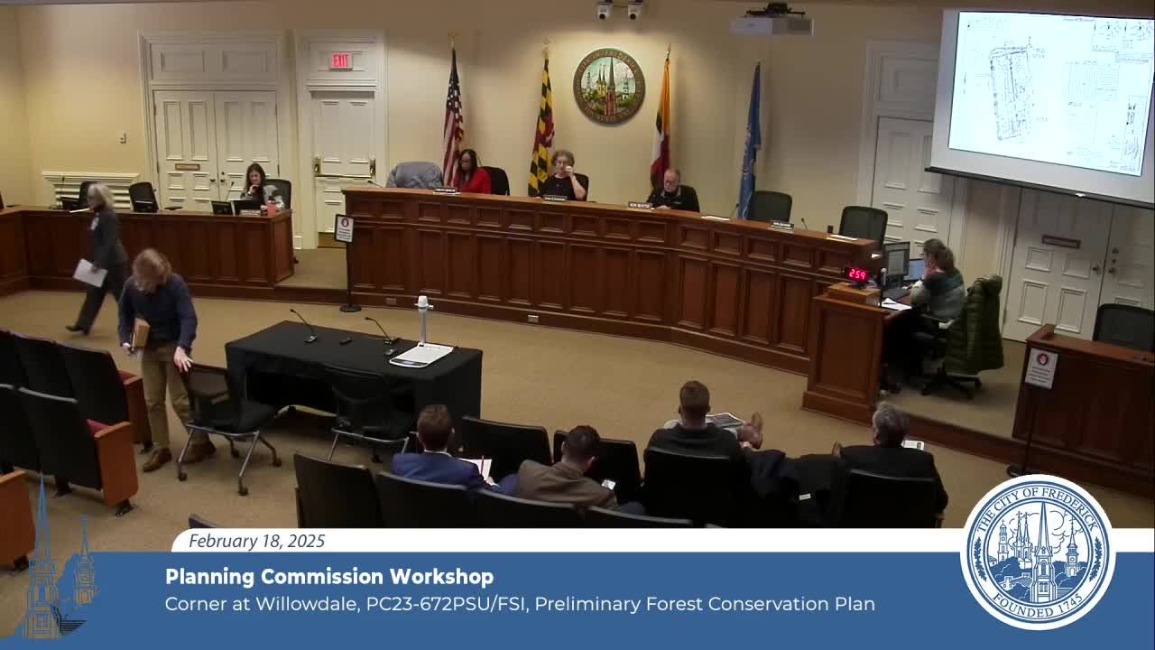 Developers present forest conservation plan for Brickworks Lots 4 and 6 approval
