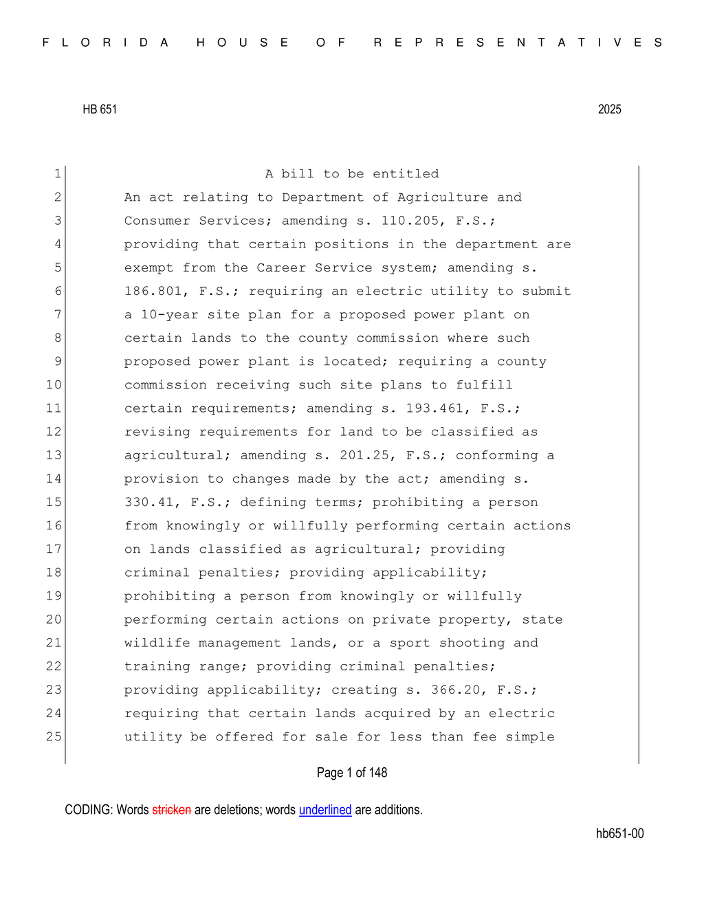 Florida House proposes mandatory labeling for plant-based food products
