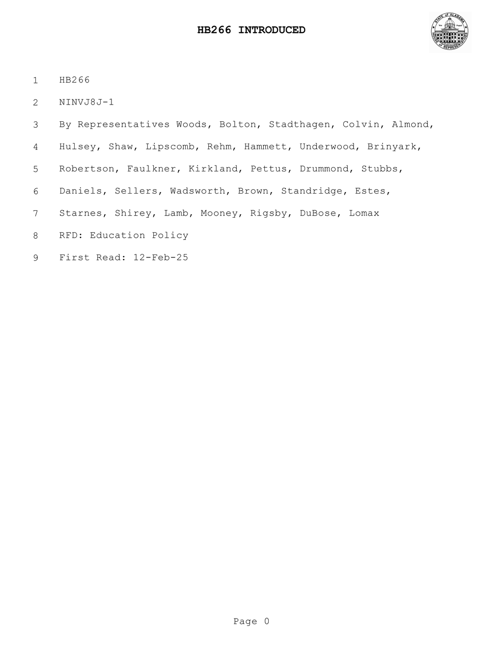 Alabama introduces REACH Act for nontraditional high school diploma options