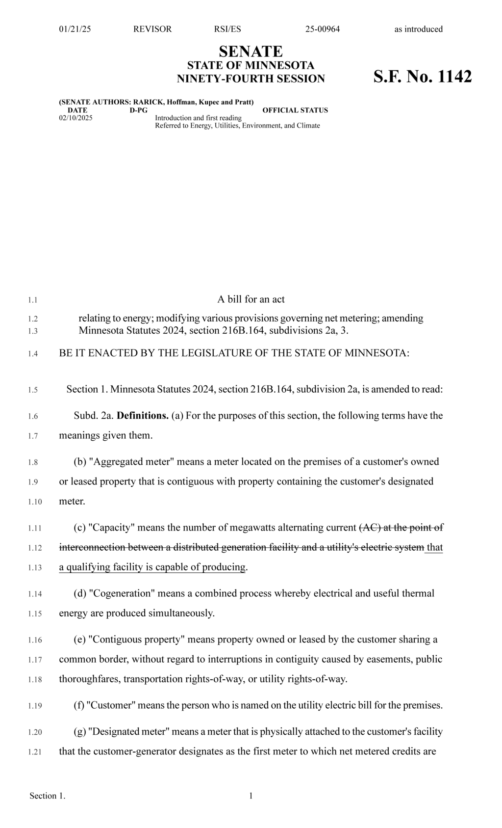 Minnesota Legislature amends net metering regulations with new energy bill