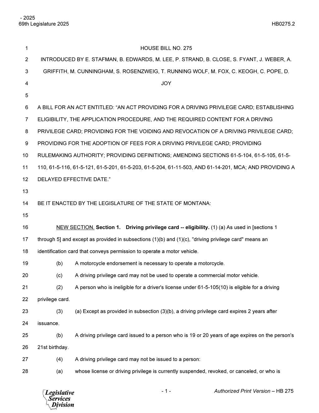 Montana to allow digital driver's licenses starting September 2025