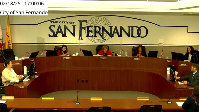 San Fernando City Council holds special meeting to approve agenda and enter closed session