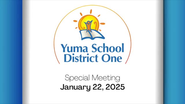 Yuma Elementary Board begins superintendent search with emphasis on transparency and confidentiality