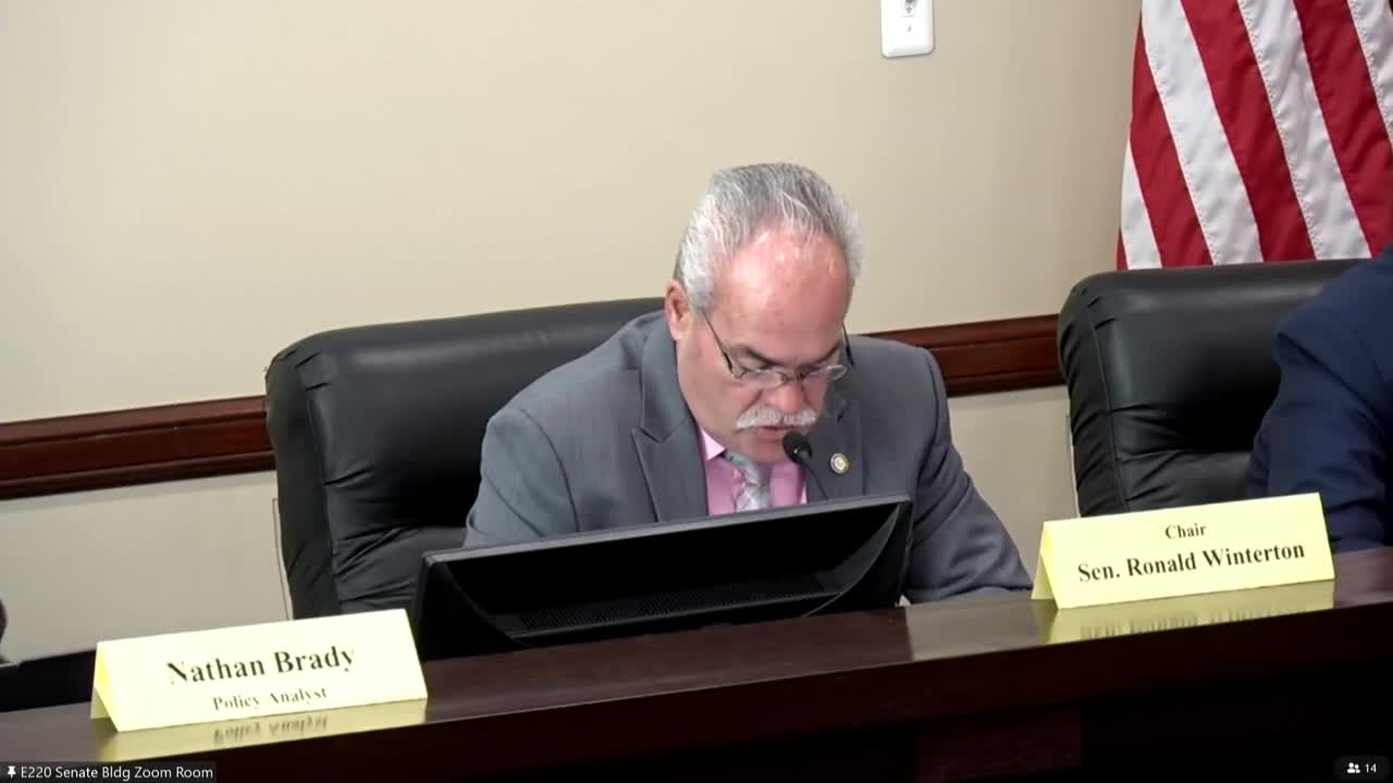 Senator Vickers updates Micro Enterprise Home Kitchen bill to enhance food preparation guidelines