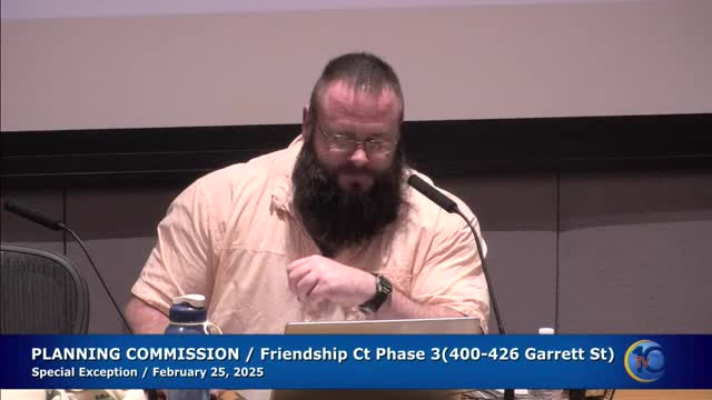 Council approves special exception permit for Garrett Street mixed-use development