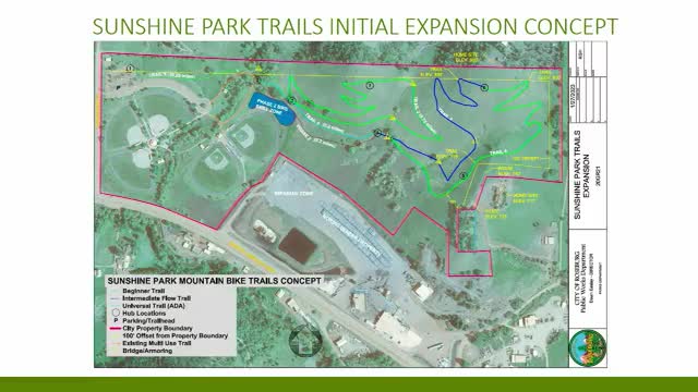 Roseburg plans three miles of new trails at Sunshine Park