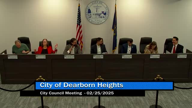 Dearborn Heights City Council approves key appointments and budget amendments