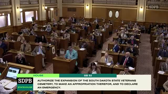 South Dakota House votes to expand Veterans Cemetery to accommodate growing needs
