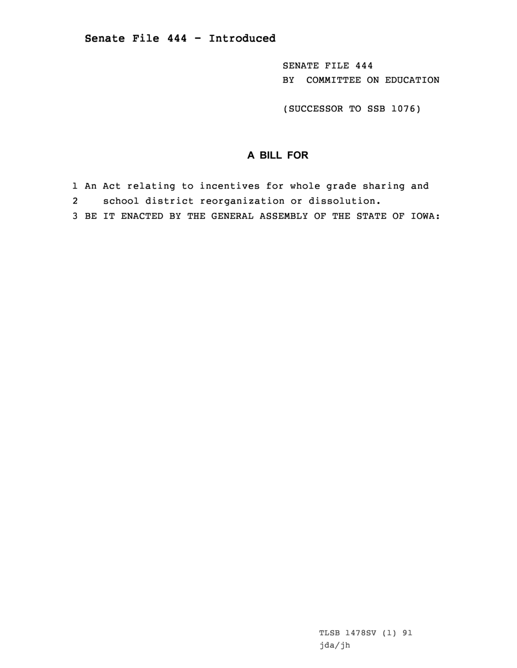 Iowa modifies school reorganization rules for districts through 2030