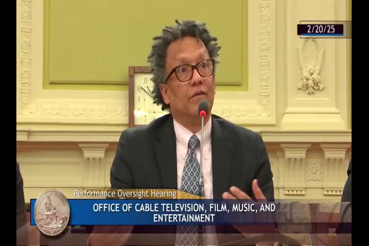 District government outlines new cash rebate program for film production incentives