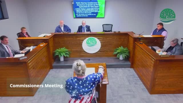 Greene County considers two-year moratorium on solar farm permit applications