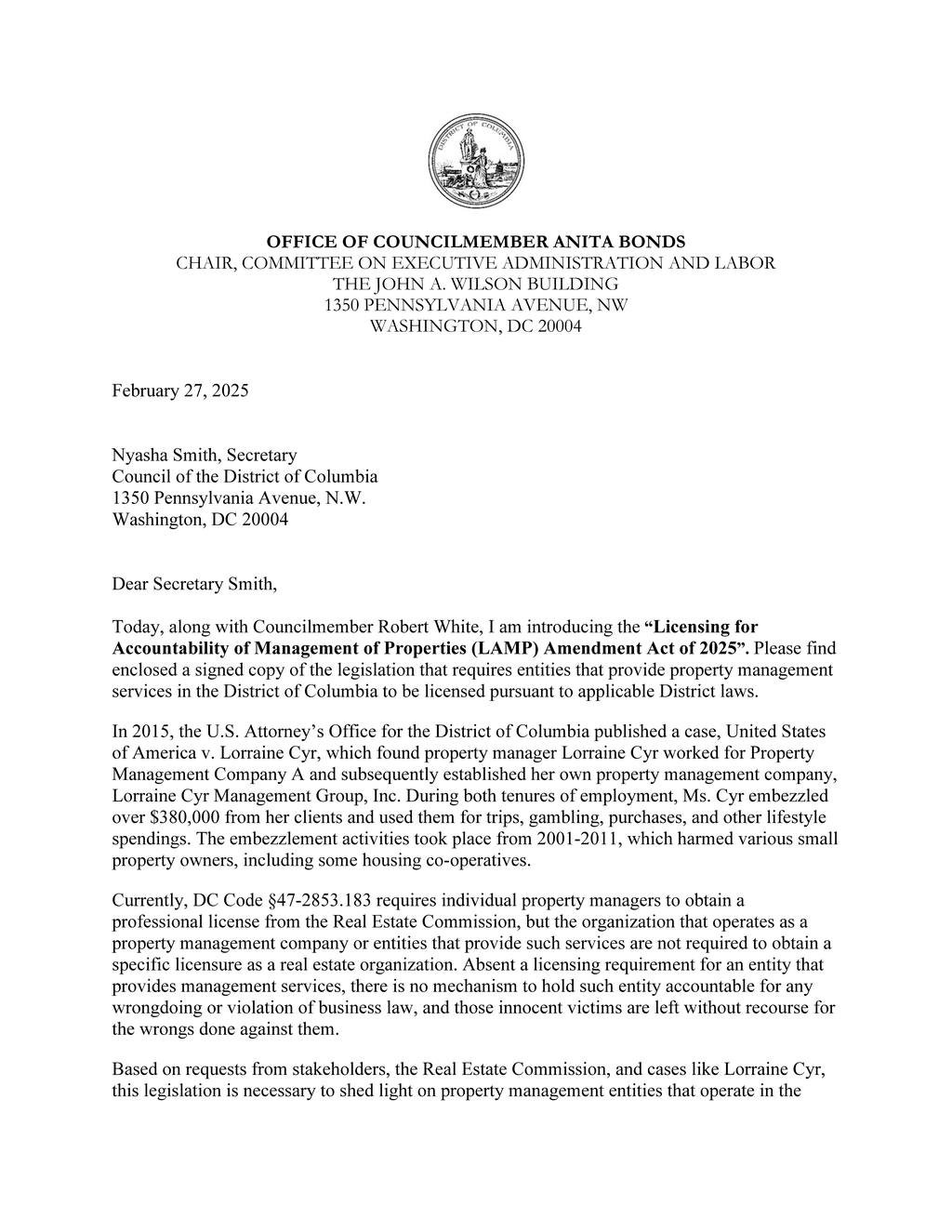 Council approves new property management licensing requirements for firms