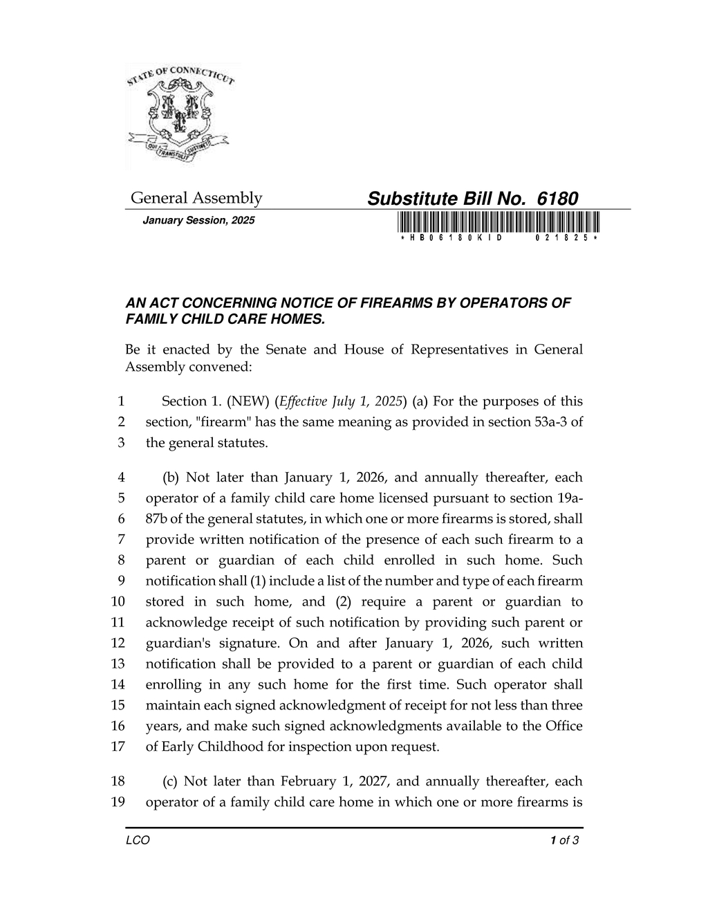Connecticut Enacts New Regulations for Family Child Care Home Licensing
