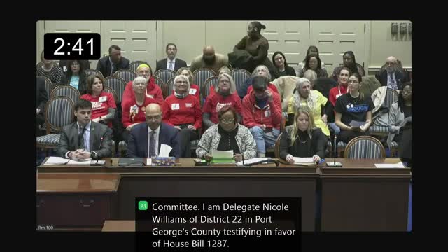 Maryland lawmakers support HB 1287 to ban convertible pistols with Glock switches