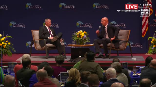 Lubbock's new police and fire chiefs outline public safety goals and achievements