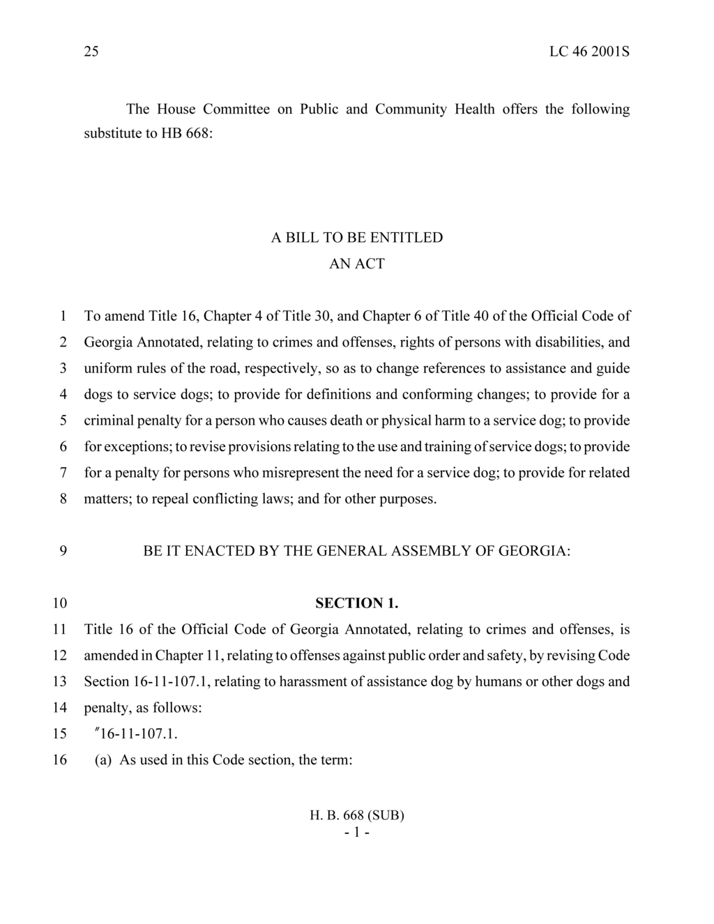 Legislation grants housing rights for service dogs and their trainers