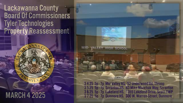 Samantha Edwards emphasizes community engagement at Tyler Technologies reassessment meeting