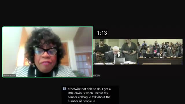 Delegate Fair presents HB 1055 to bolster Maryland's civil rights protections