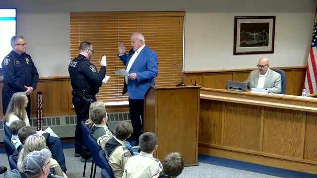 Bellbrook welcomes Dakota and Chris as new police department members