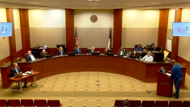 Mount Holly Council discusses veterans park and property challenges at community meeting