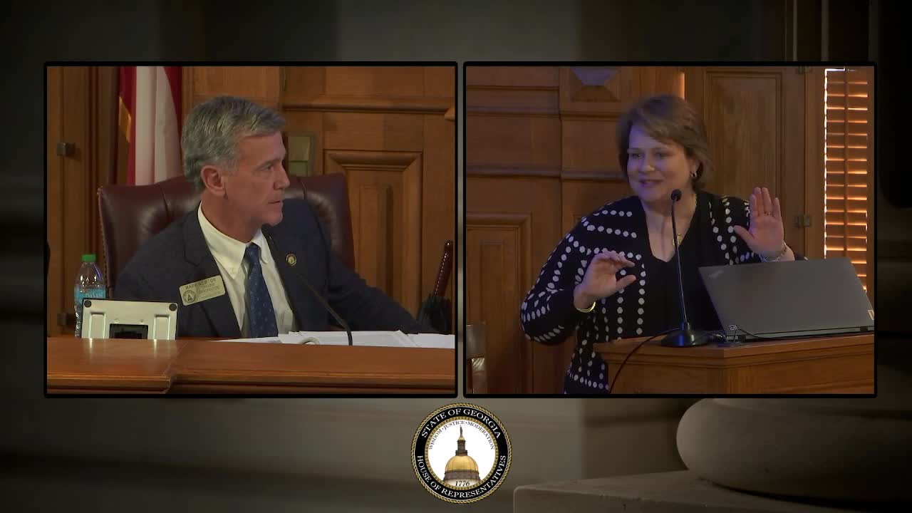 Zach Matthews highlights Georgia's high auto insurance rates during legislative hearing