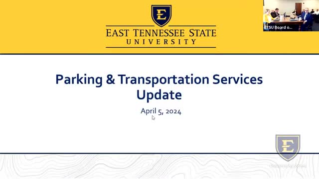East Tennessee State University explores parking efficiency in master planning update