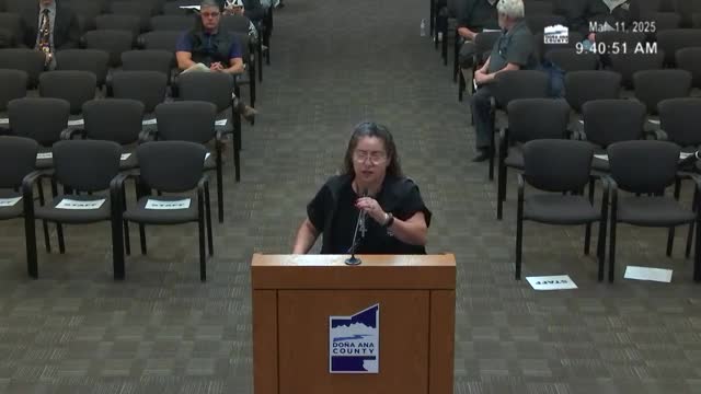 Dona Ana County honors late vector control supervisor Ken Schoeller during commissioners meeting
