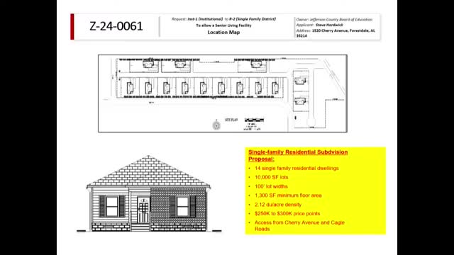 Local residents voice concerns on Forestdale zoning changes and development impact