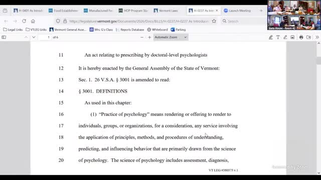 Board of Psychological Examiners revises definitions for prescribing psychologists in mental health